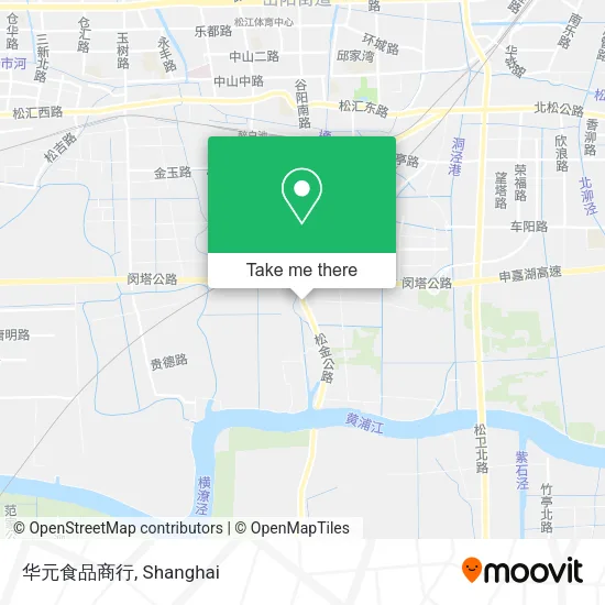 华元食品商行 map