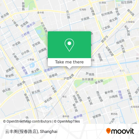 云丰阁(报春路店) map