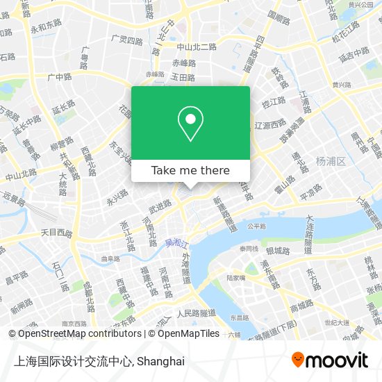 上海国际设计交流中心 map