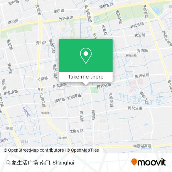 印象生活广场-南门 map