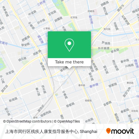 上海市闵行区残疾人康复指导服务中心 map