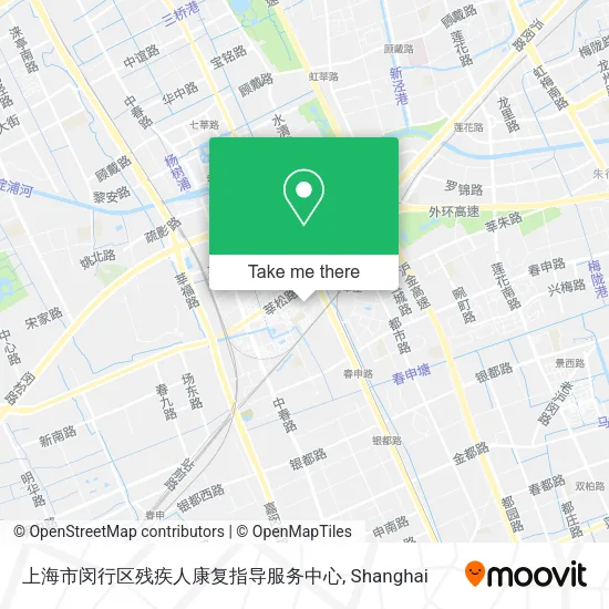 上海市闵行区残疾人康复指导服务中心 map