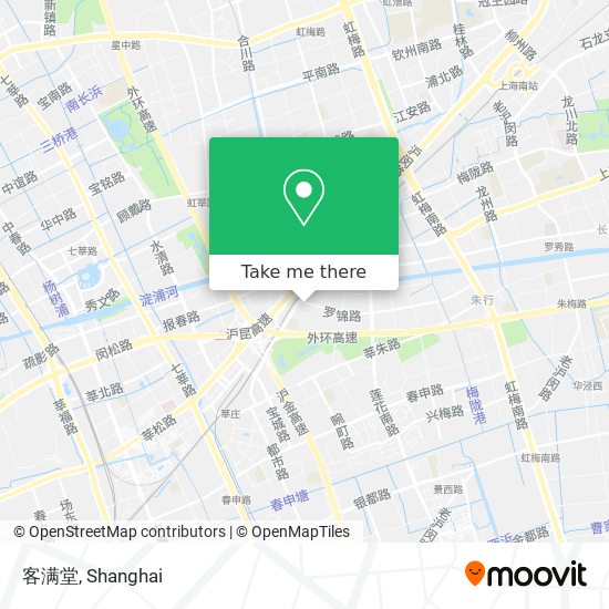 客满堂 map