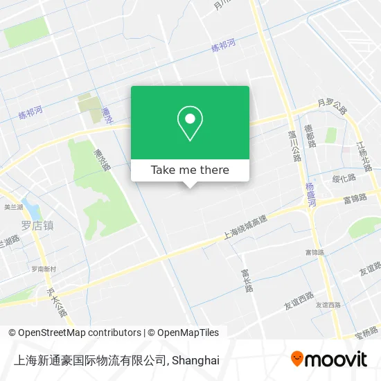 上海新通豪国际物流有限公司 map