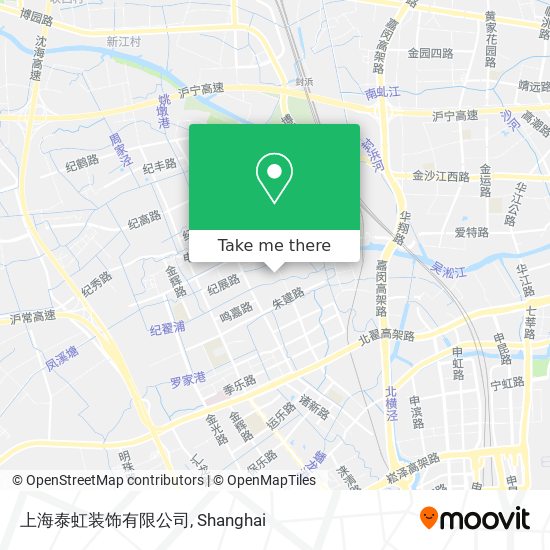 上海泰虹装饰有限公司 map