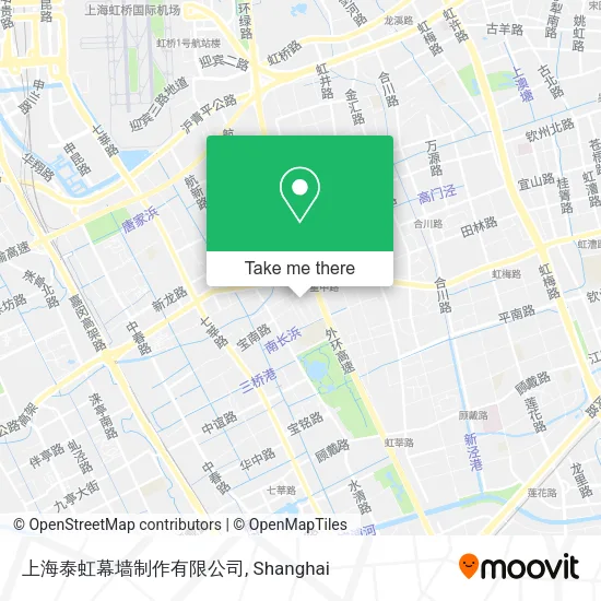 上海泰虹幕墙制作有限公司 map