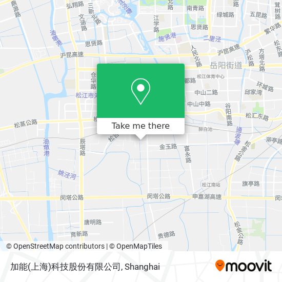 加能(上海)科技股份有限公司 map