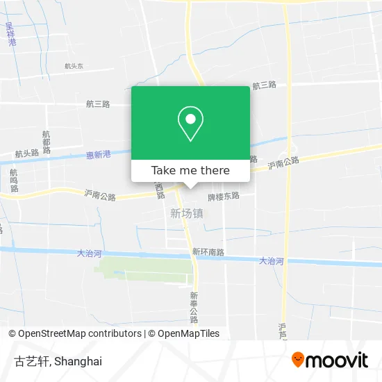 古艺轩 map