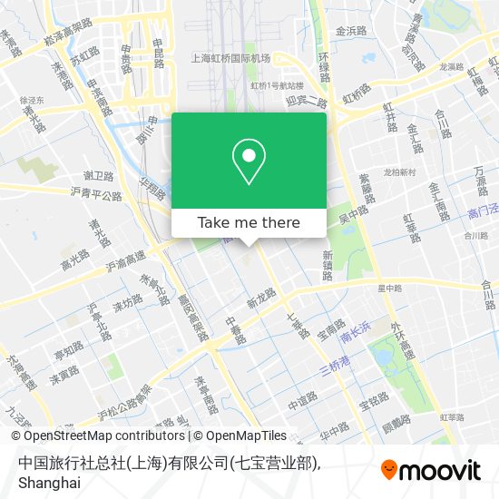 中国旅行社总社(上海)有限公司(七宝营业部) map