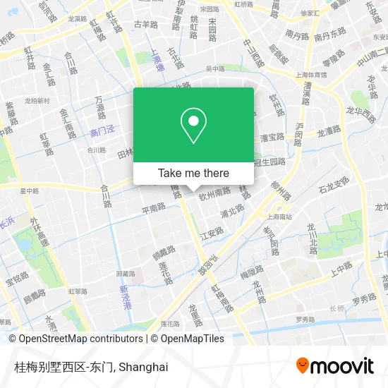 桂梅别墅西区-东门 map