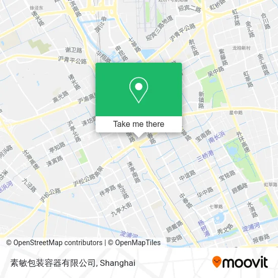 素敏包装容器有限公司 map