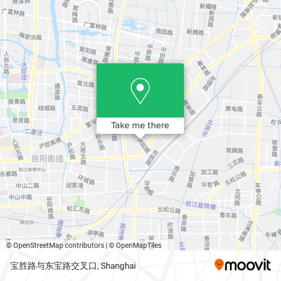 宝胜路与东宝路交叉口 map