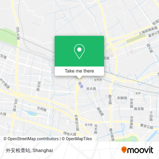 外安检查站 map