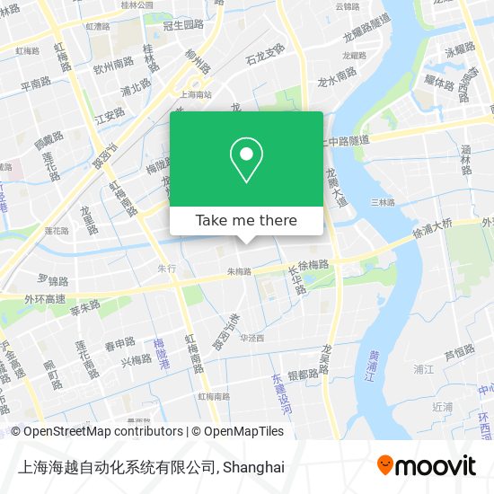 上海海越自动化系统有限公司 map