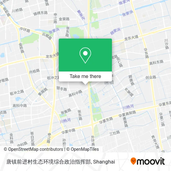 唐镇前进村生态环境综合政治指挥部 map