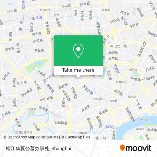 松江华夏公墓办事处 map