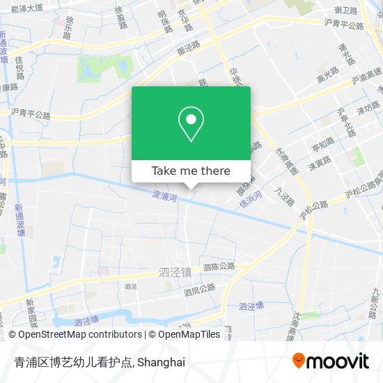 青浦区博艺幼儿看护点 map