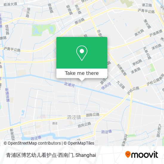 青浦区博艺幼儿看护点-西南门 map