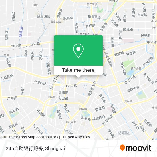 24h自助银行服务 map