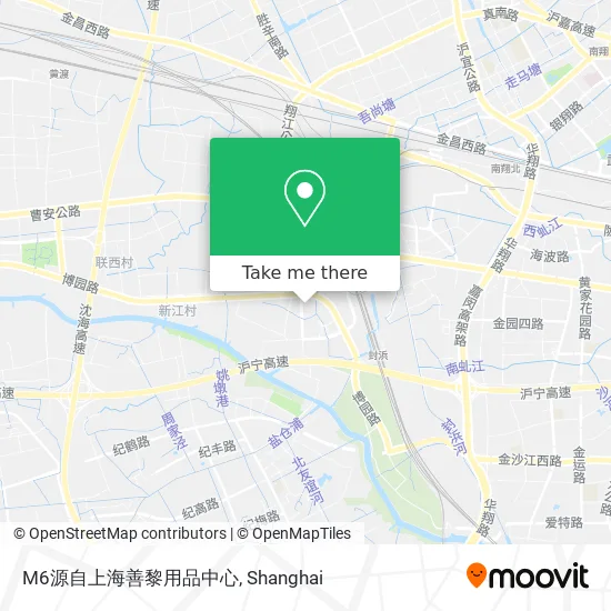 M6源自上海善黎用品中心 map