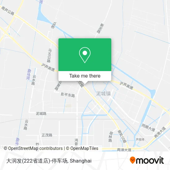 大润发(222省道店)-停车场 map