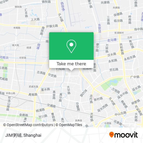 JIM粥铺 map