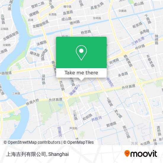 上海吉列有限公司 map