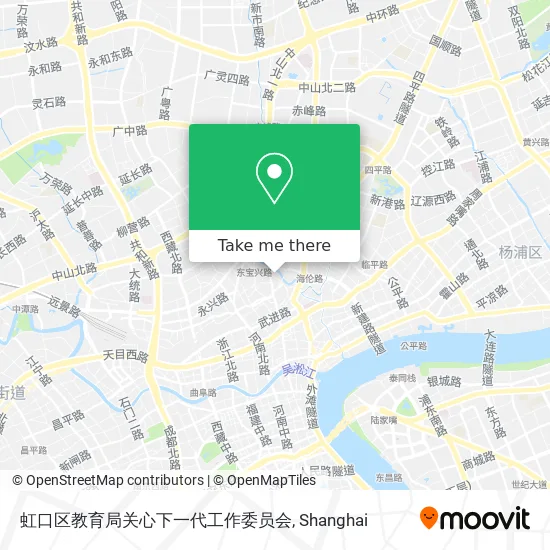 虹口区教育局关心下一代工作委员会 map
