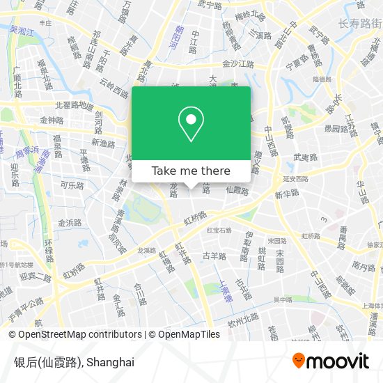 银后(仙霞路) map