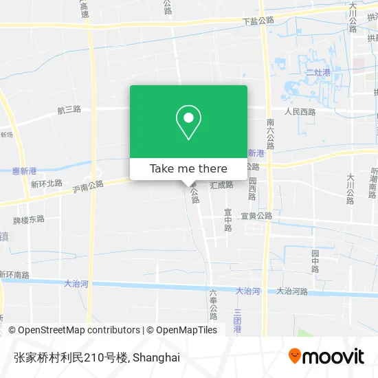 张家桥村利民210号楼 map