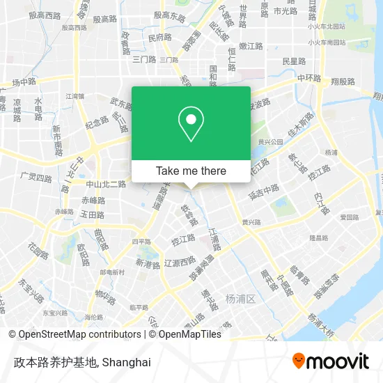 政本路养护基地 map