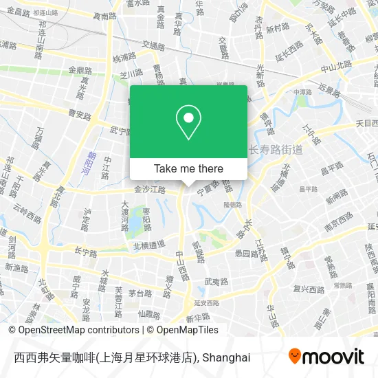 西西弗矢量咖啡(上海月星环球港店) map