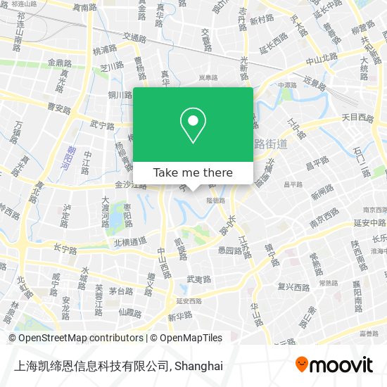 上海凯缔恩信息科技有限公司 map