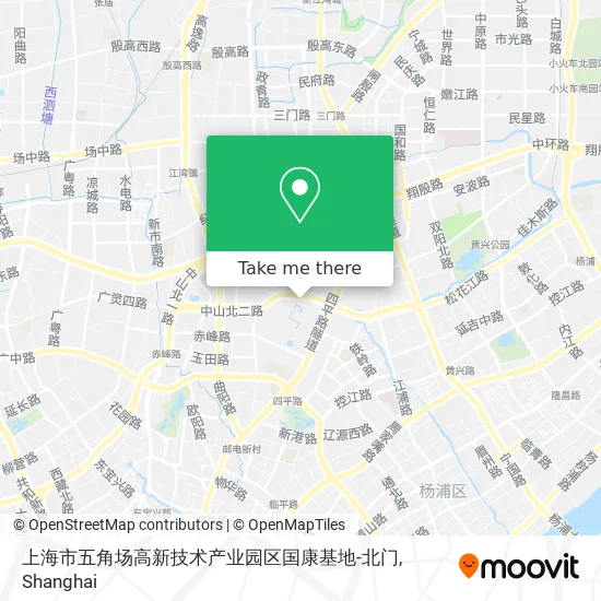 上海市五角场高新技术产业园区国康基地-北门 map
