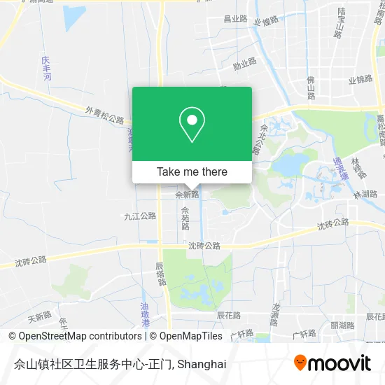 佘山镇社区卫生服务中心-正门 map