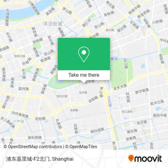 浦东嘉里城-F2北门 map