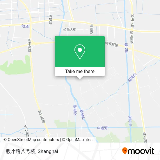 驳岸路八号桥 map