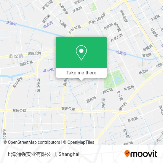 上海涌强实业有限公司 map