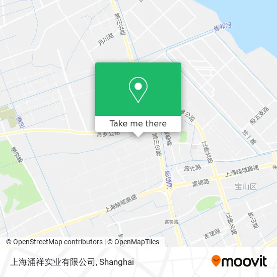 上海涌祥实业有限公司 map