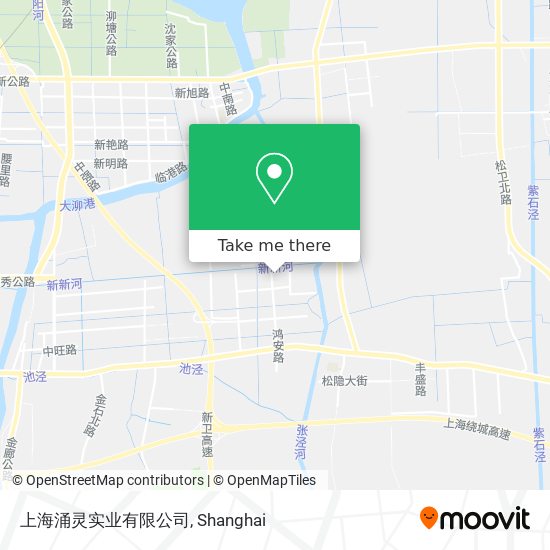 上海涌灵实业有限公司 map