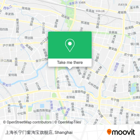 上海长宁门窗淘宝旗舰店 map