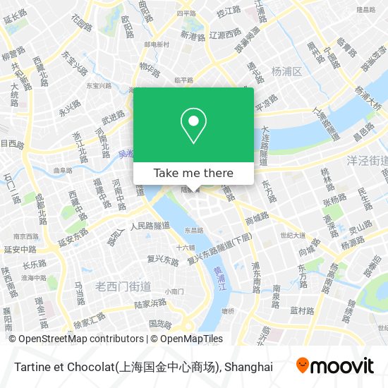 Tartine et Chocolat(上海国金中心商场) map