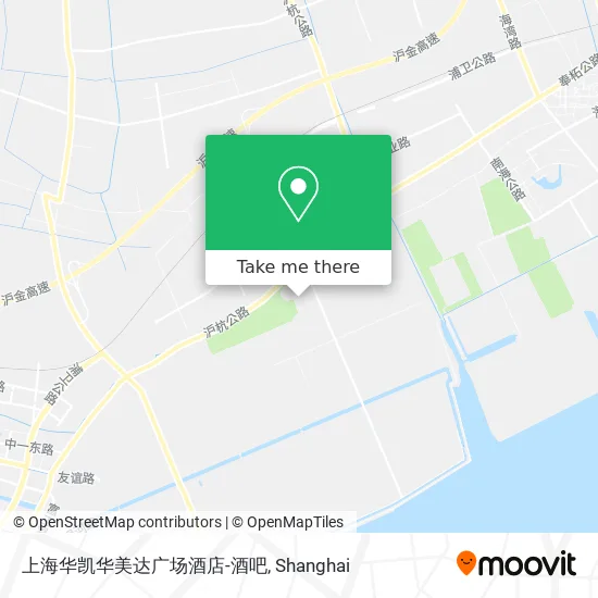 上海华凯华美达广场酒店-酒吧 map
