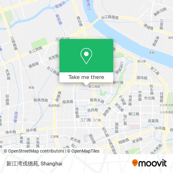 新江湾戎德苑 map