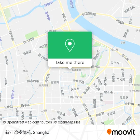 新江湾戎德苑 map