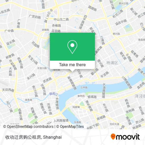收动迁房购公租房 map