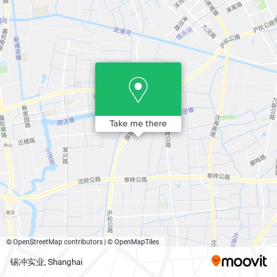 锡冲实业 map