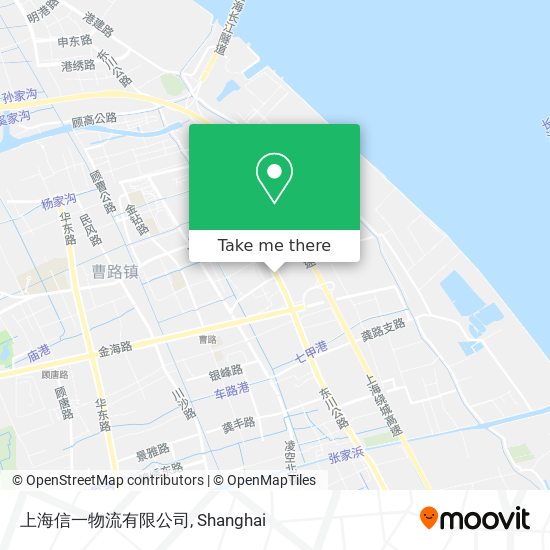 上海信一物流有限公司 map
