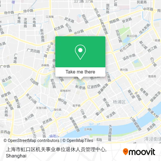 上海市虹口区机关事业单位退休人员管理中心 map