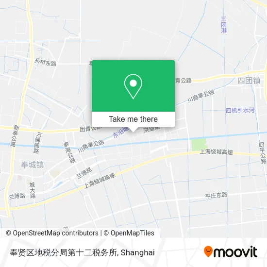 奉贤区地税分局第十二税务所 map